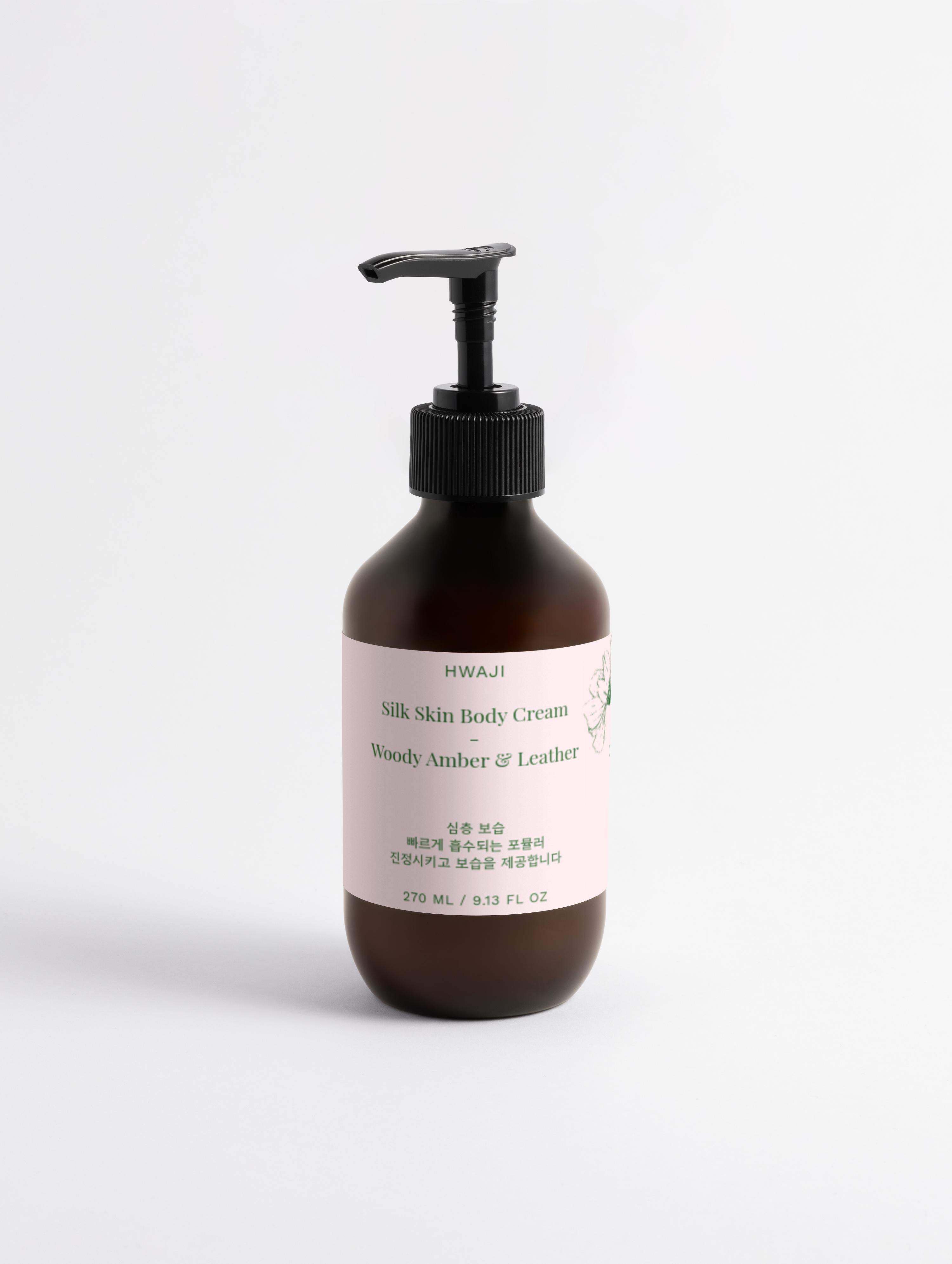 Silk Skin Body Cream - Woody Amber & Leather