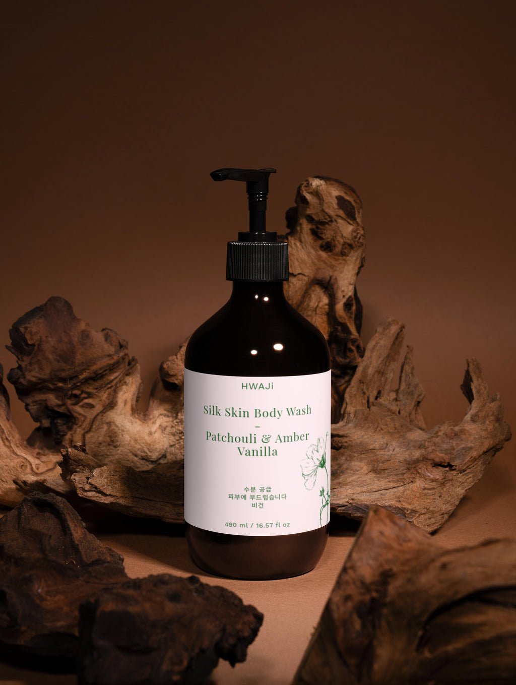 Silk Skin Body Wash, Patchouli & Amber Vanilla